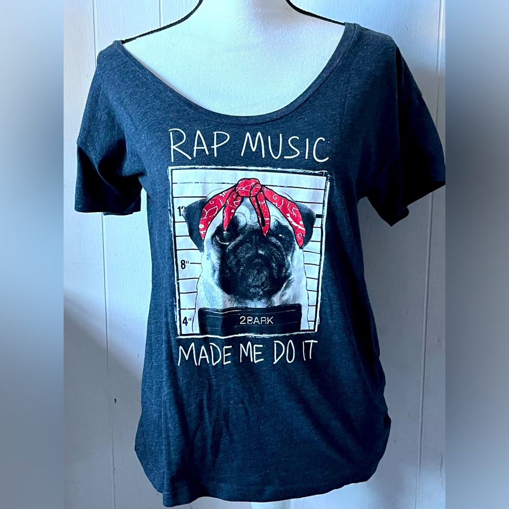 Rap Music Made Me Do It T-Shirt